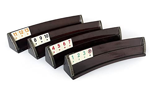 Juego Rummi de Madera Hecho a Mano con Nácar Verde miniatura 7