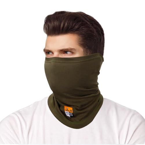 Image of Lightweight Cooling Face Mask for Men Women, FR Neck Gaiter Scarf for Welding, Racing, Motorcycling