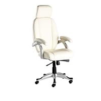 Funky Monkey Boston Cream High Back Soft Feel Leather Exec Chair