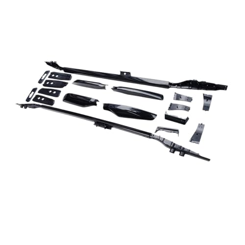 Alliage d'aluminium barres de toit Prado 150 finition premium pour modification esthétique
