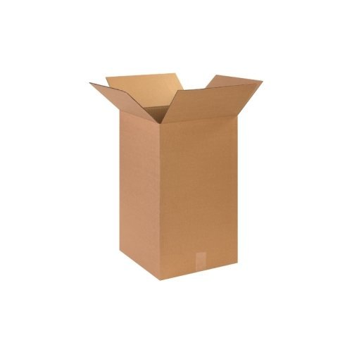 Box Partners Tall Corrugated Boxes, 14" x 14" x 24" 15 each per