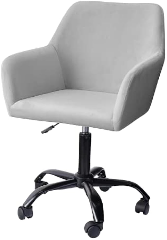 アイリスプラザ(IRIS PLAZA) KKC-03A Office Chair, 幅55cm×奥行き44cm×高さ87cm, ligjt Grey