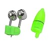 Visstang Bell Clips LED Lichten Indicator Alarm Bell Nacht Vissen Bijt Groen Licht Bell Tackle