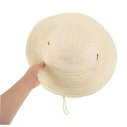TENDYCOCO Children's Straw Hat Sun Hat Beach Hat Bonnet Sun Hat for Sun Wheat Straw Hat Wheat Straw Hats for3