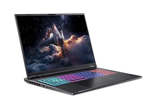 Nitro 18 AI (AN18-61-R8HK) Gaming Laptop, 18" WQXGA IPS 165Hz, AMD Ryzen AI 9 365, 32 GB RAM, SSD da 1 TB, NVIDIA GeForce RTX 5060, Windows 11, tastiera QWERTZ, nero - Notebook - Immagine 2
