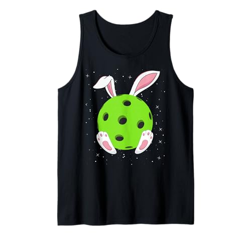 Happy Easter Bunny Legs Pickleball Easter Sport Women Men Tank Top