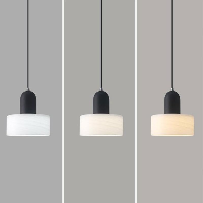 Petite suspension E27 en verre réglable pour optimiser l'éclairage des petits espaces - 4