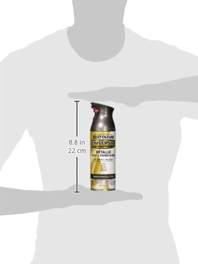 Rust-Oleum 314558 Universal All Surface Metallic Spray Paint