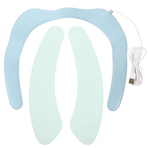 DOITOOL Beheizter Toilettensitz Verlängerter Toilettensitzbezug Winter-Toilettensitzkissen Toilettensitzauflage Mattenaufkleber Tragbar Einfache Installation