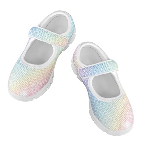 Cartoon Animal Children's Single Buckle Casual Shoes Girls Slip On Tennis Shoes Breathable Mesh Walking Shoes Lightweight Cute School Shoes SizeUS 11-15 - Main Image
