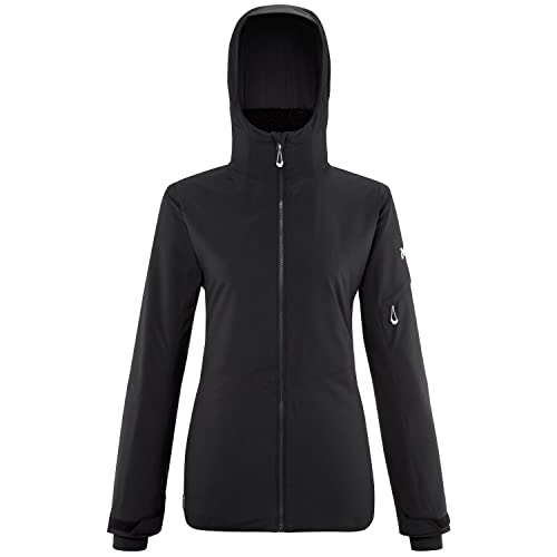 Millet - Murren Jkt W - Chaquetan De Esquí Para Mujer - Membrana Impermeable Y Cortavientos - Esquí, Esquí De Travesía - Negro Millet - Murren Jkt W - Chaquetan De Esquí Para Mujer - Membrana Impermeable Y Cortavientos - Esquí, Esquí De Travesía - Negro