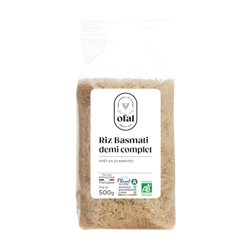 Riz basmati demi-complet bio pour des repas de semaine sains en 20 min