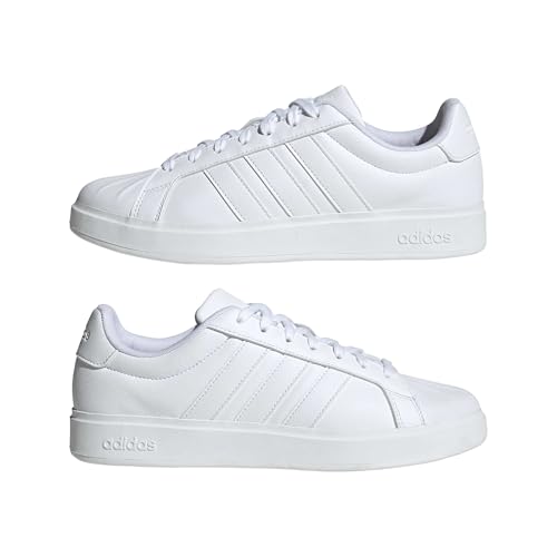 adidas Herren Streettalk Shoes, FTWR White/FTWR White/FTWR White, 40 2/3 EU – Ansicht 6