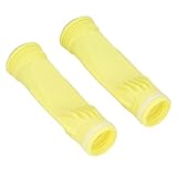 Gsycle プールクリーナーダイヤフラム、フレキシブルプラスチックプールクリーナーパーツ交換長寿命プールスイープパーツ2個 保持リング付き