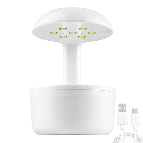 Ziurmut Luz de uñas de manicura, sensor de uñas de carga USB de secado rápido con apagado automático, lámpara LED de uñas con cable USB, lámpara de curado de uñas pequeña para mujeres y niñas, hogares