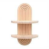 Support fiable pour la décoration : fabriqué à partir de pin massif pour fournir un soutien fiable pour les objets décoratifs et les petits pots de fleurs lorsqu'il est monté correctement. La finition résiste à l'usure normale due à une utilisation quotidienne.