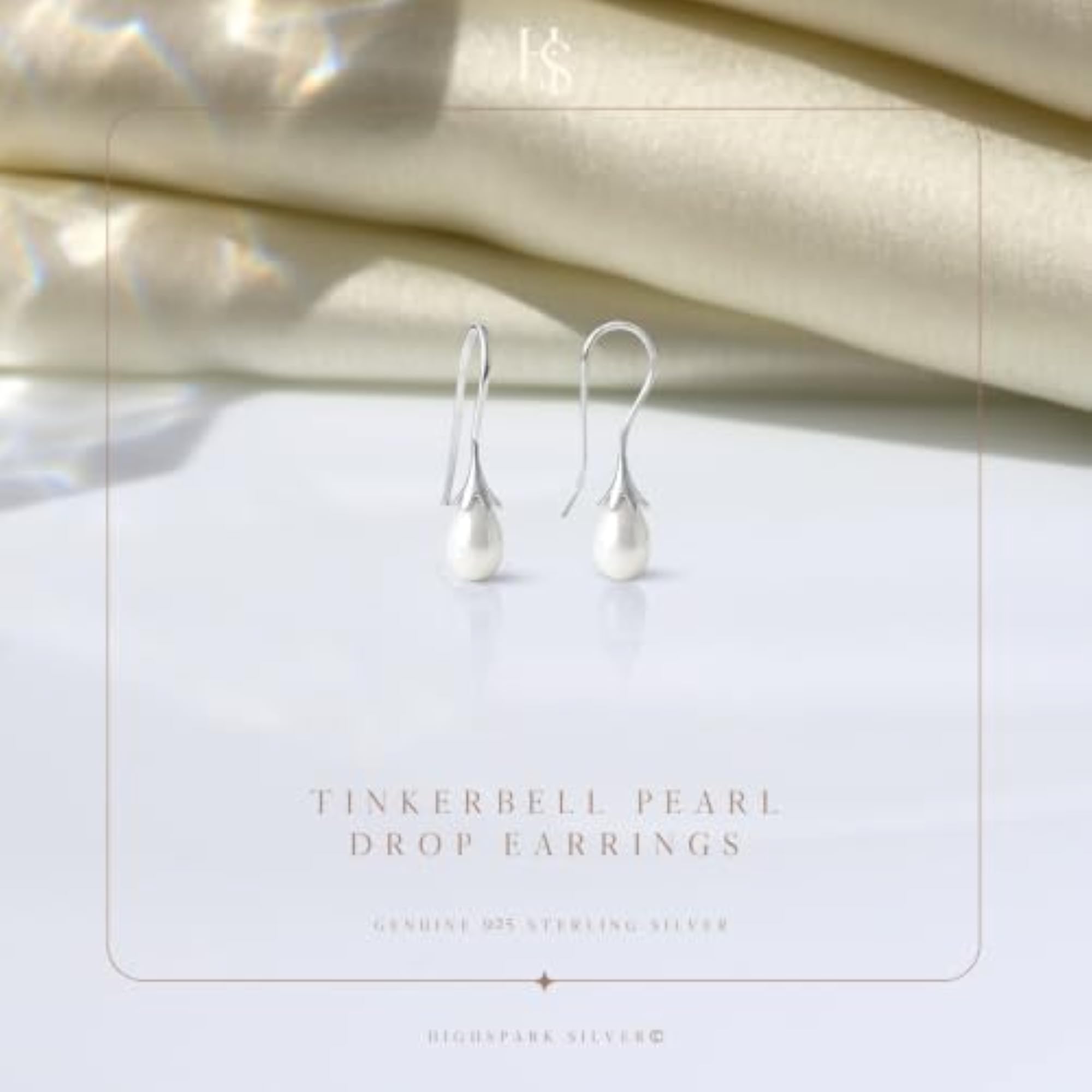 Women's 925 Silver Designer Daily Wear Drop Earrings