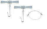 Medixplus Twisted Wire Saw with 2 Handles Complete Set | 12 inches