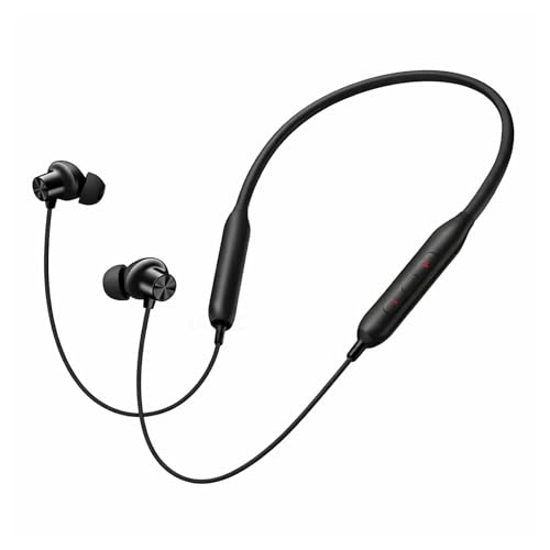 Image of Original Bullets Wireless Z3 Compatible with OnePlus Bluetooth in-Ear Neckband Earphones with Mic, 45dB ANC, 12.4mm Bass Drivers, 28H Battery