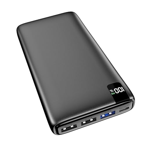 Fandealo-Powerbank-26800mAh-Externe-Handyakkus - 22.5W Schnellladung Power Bank mit USB-C Input & Output, Akkupack Tragbares Ladegerät mit LED Display für Smartphone, Tablet Fandealo-Powerbank-26800mAh-Externe-Handyakkus - 22.5W Schnellladung Power Bank mit USB-C Input & Output, Akkupack Tragbares Ladegerät mit LED Display für Smartphone, Tablet