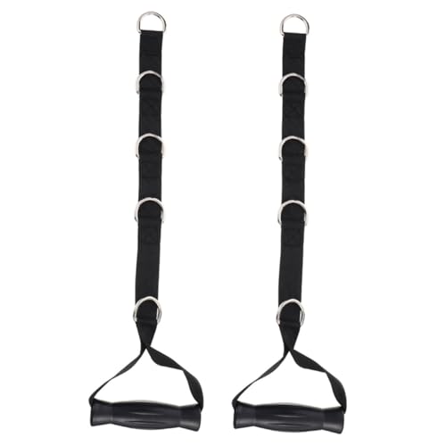 Corde de Traction pour Musculation en Bande de Résistance Fitness Noir Durable