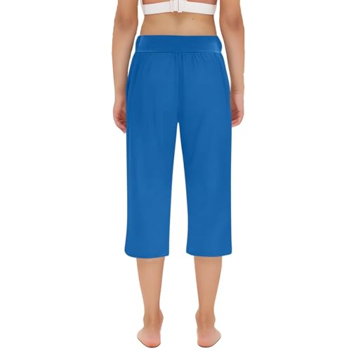 Girls Capri Leggings Kids Crop Summer Leggings Cropped Toddler for School Wearing for Kids Teen Workout Running2