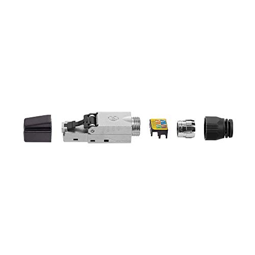 Kwmobile 4X Spina Cavo Rete Cat 6A Fino 10Gbit/s