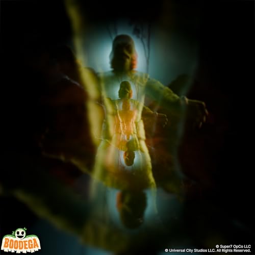 Image of Super7 Reaction+ Universal Monsters Creature from the Black Lagoon - 3.75 inch Creature from the Black Lagoon Action Figure - Classic Horror Movie Collectibles and Retro Toys