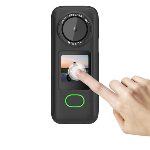 Wisoqu Action Camera 4K 64MP Pantalla táctil 1.4 pulg miniatura 6
