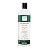 HerbOrganic Tea Tree Body Wash, Foot Cleanser - Sulphates and Chemicals Free - 13.5 Fl Oz - Vegan...