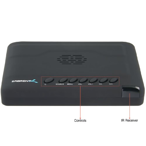image for Sabrent Stand Alone TV Tuner Box with Picture in Picture for TV/CRT/TF