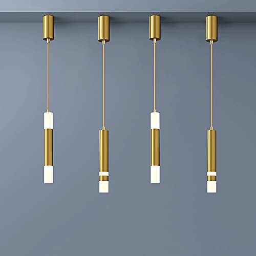 Luces de gota de iluminación lineal con pantalla acrílica anti deslumbramiento para salones 6