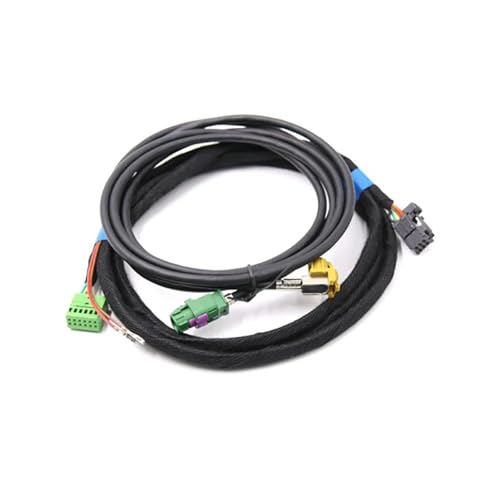 Compatible for Audi A3 8V / A4 S4 / Q7 4M / Q8 4M / R8 Q2 Q3 MIB 2 CarPlay MDI USB AMI AUX Install Harness Wire 6 PIN