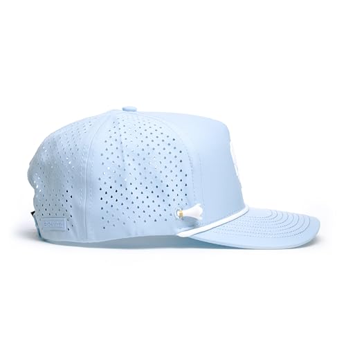 Image of BRIMZ Golf Performance Hat - Tee Holder & Magnetic Brim - Breathable Sweat & Water Resistant Golfing Snapback Cap