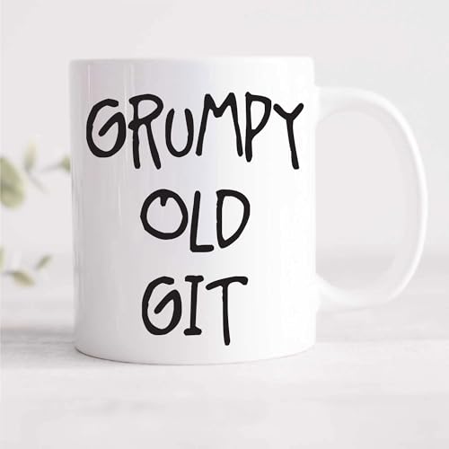 Image of 60 Second Makeover Limited Grumpy Old Git Mug Dad Grandpa Grandad Birthday Christmas Fathers Day Present