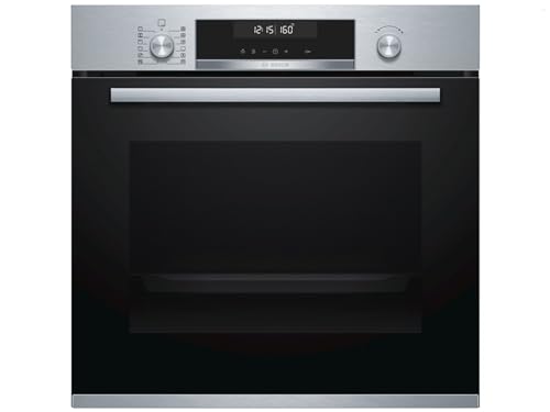 Bosch HBA578BS0 Serie 6 Einbau-Backofen, 60 x 60 cm, Pyrolyse...