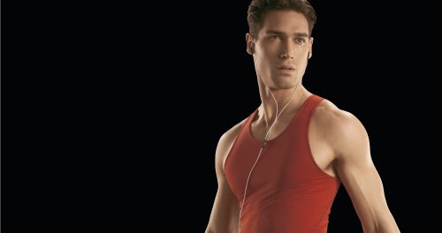 Image of Philips ActionFit SHQ1200WT /28 In-ear Headphones (Black and White)