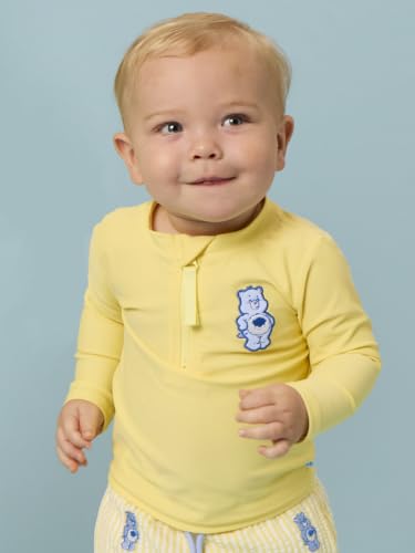 Image of RUGGEDBUTTS Boys Rash Guard Top - Long Sleeve Swim Shirt UPF 50+