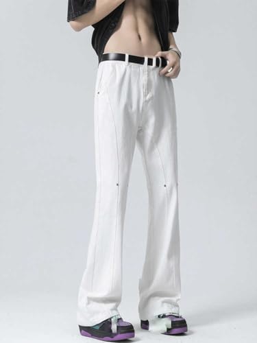 Men's Jeans American Casual Retro Classic Loose Long Pants3