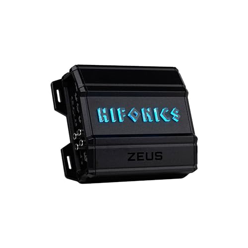 Hifonics Zeus Delta 750 Watt Compact 4 Channel Nickel Plated Mobile Car Audio...