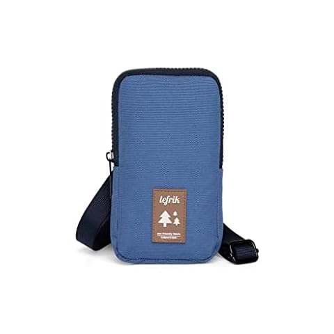 Lefrik Vienna Mini Crossbody Bag - Waterproof Fabric - with Removable Strap - Ink, Ink Cover