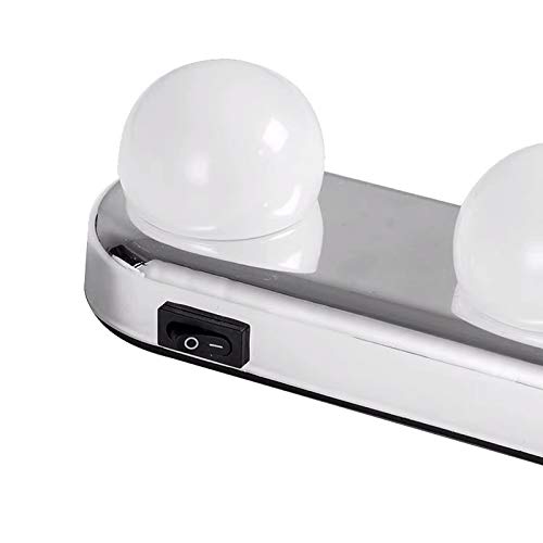 Ampoule LED miroir de maquillage à ventouse JCAKES pour coiffeuse - 5