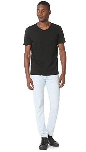 Emporio Armani Men's 3-Pack Regular Fit V-Neck Undershirt4