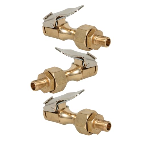 FUNOMOCYA Air Chuck Tire Inflator Quick Connect Locking Chuck Kit Clip Chuck for Tires Lock Inflate Locking Air Chuck