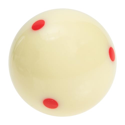 balacoo Billiard Practice Training Ball Standard Pool Ball with Six Dots for Improved Skill Development and Precision for Billiards Players and Pool Enthusiasts