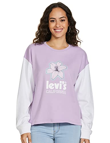 Image of Levi's Women's Cotton Hooded Neck Sweatshirt