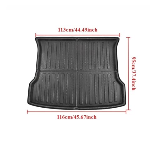 Tapis de coffre pour Xpeng G6 évite les taches et protège le sol de cargaison - 2