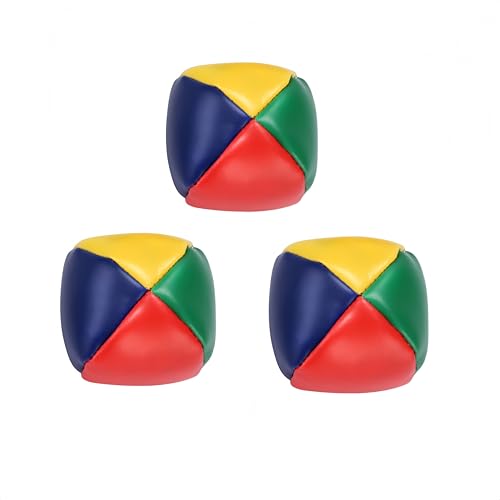 Weikap Juggling Balls Beginner Set Easy to Learn Bulk Juggling Ball Kit for Kids (Set of 3)