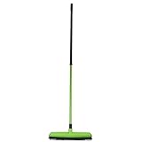 Gummibesen mit Teleskopstiel, 34 cm Wischbreite, ausziehbar bis 130 cm, mit Abziehlippe,...