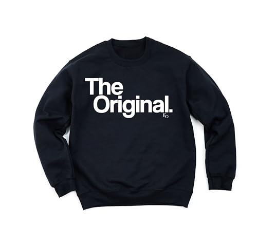 The Original, The Remix, The Encore ® Collection Family Matching Holiday Sweatshirts (Youth Medium, Black)2